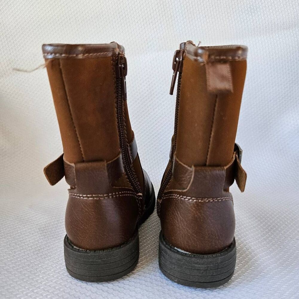 Carter's Toddler Girls Riding Boots in Brown Size 5 - Picture 4 of 5
